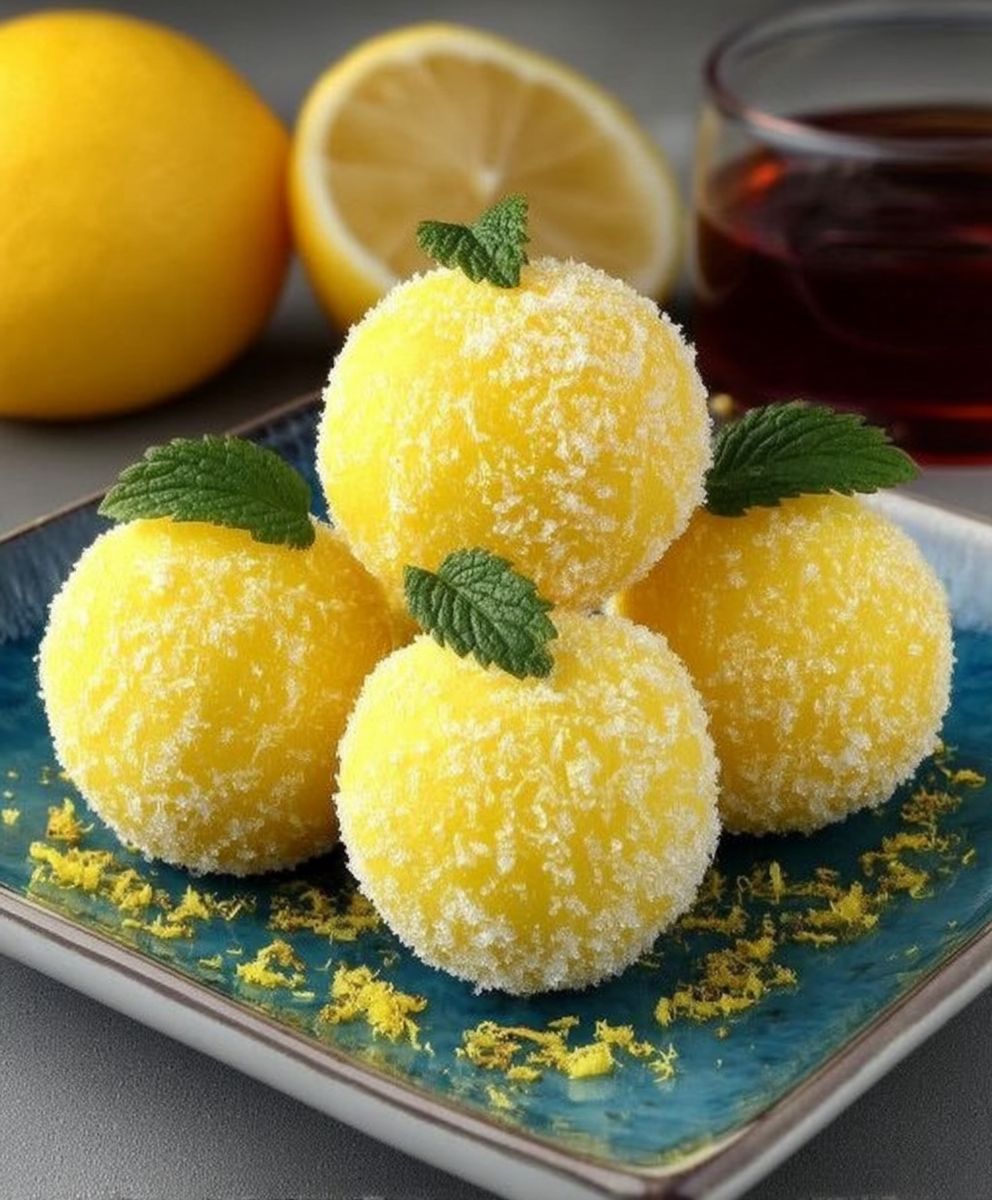 Truffes au citron faciles