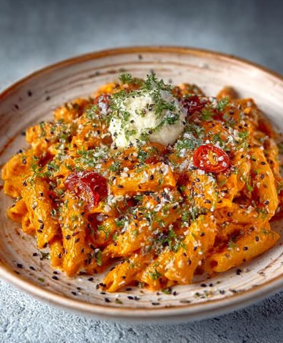 Creamy Tomato Garlic Pasta