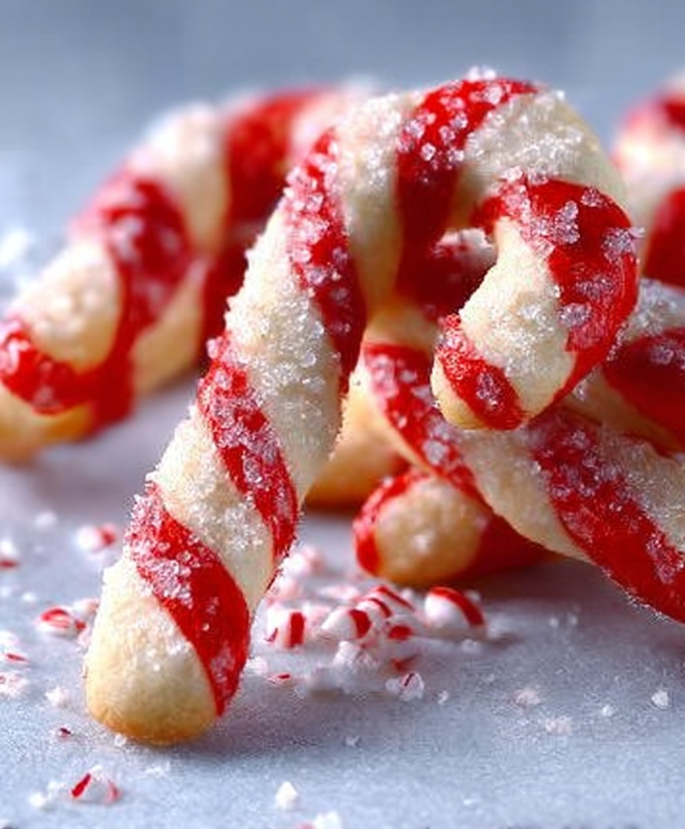 Candy Cane Cookies