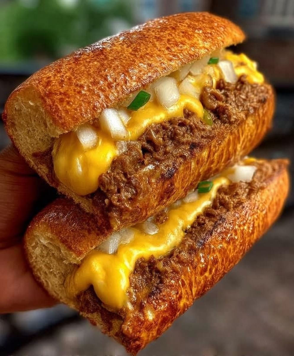 Philly Cheesesteak Sloppy Joes