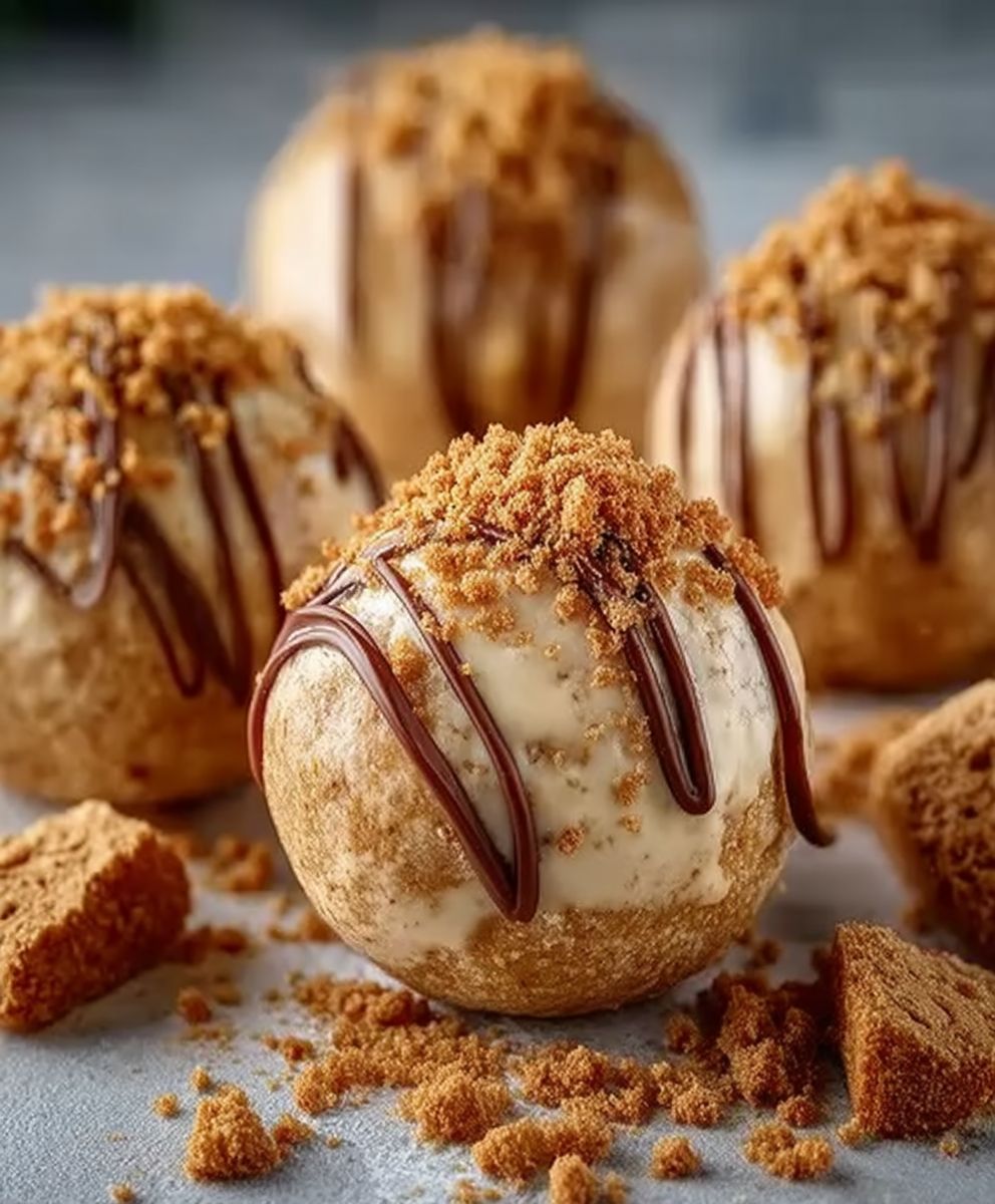 Biscoff Cheesecake Protein Balls