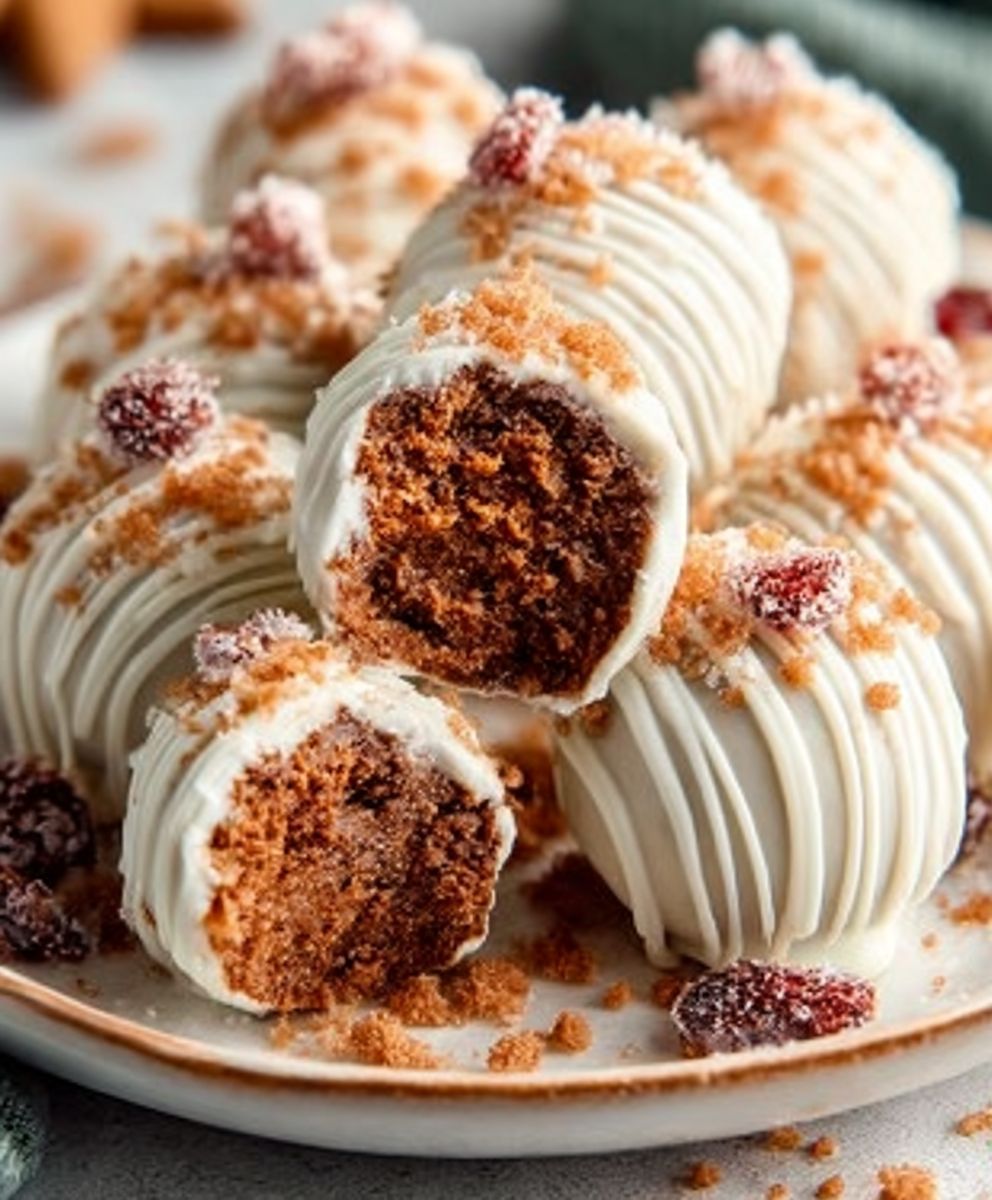 Gingerbread Truffles