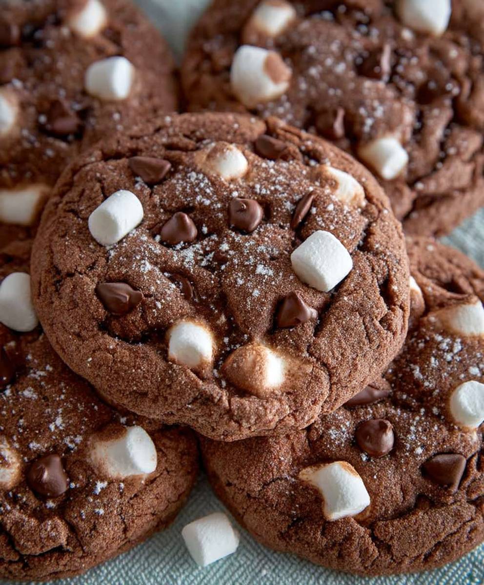 Hot Chocolate Cookies