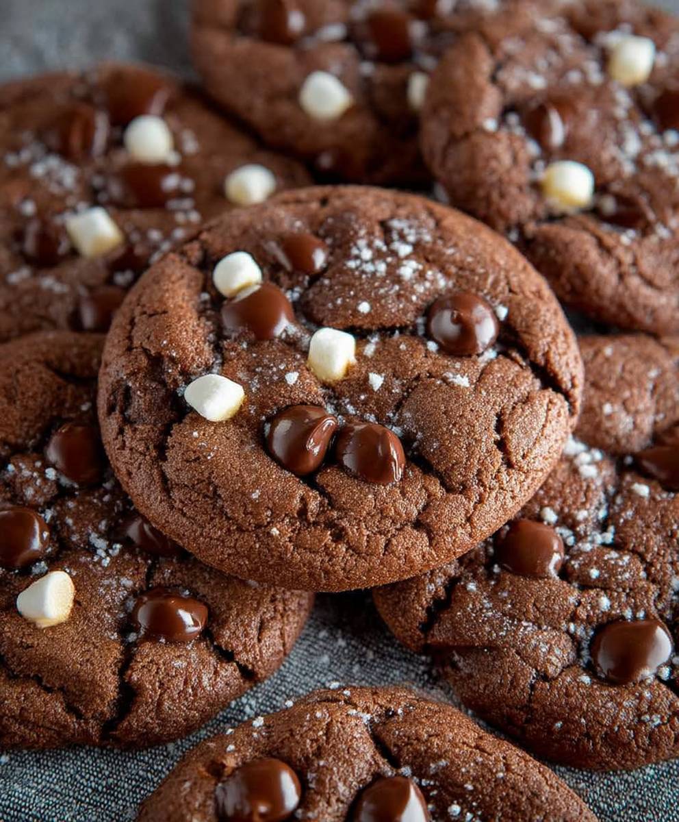 Hot Chocolate Cookies