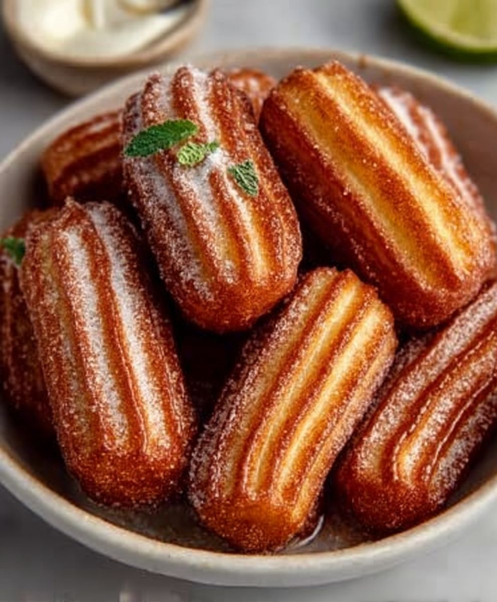 Baked Churro Bites