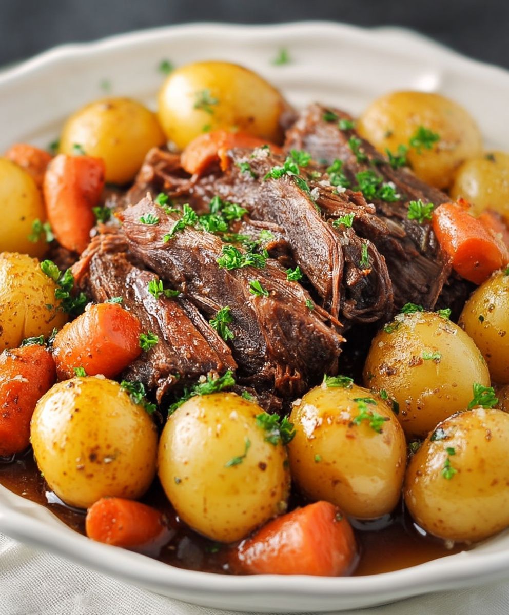 Crockpot Pot Roast Dinner