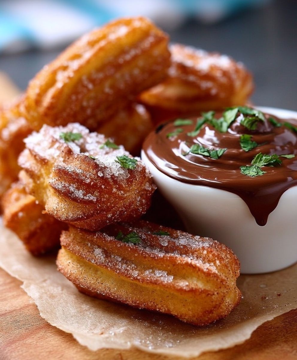 Baked Churro Bites