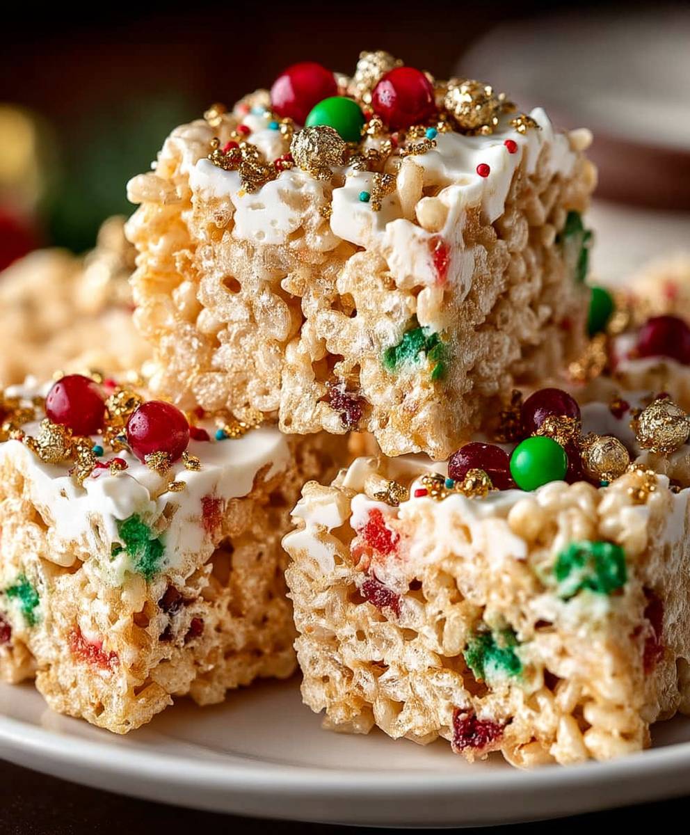 Christmas Rice Crispy Treats