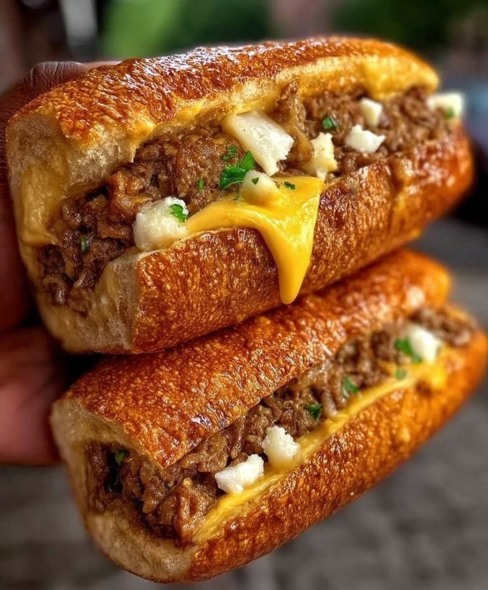 Philly Cheesesteak Sloppy Joes