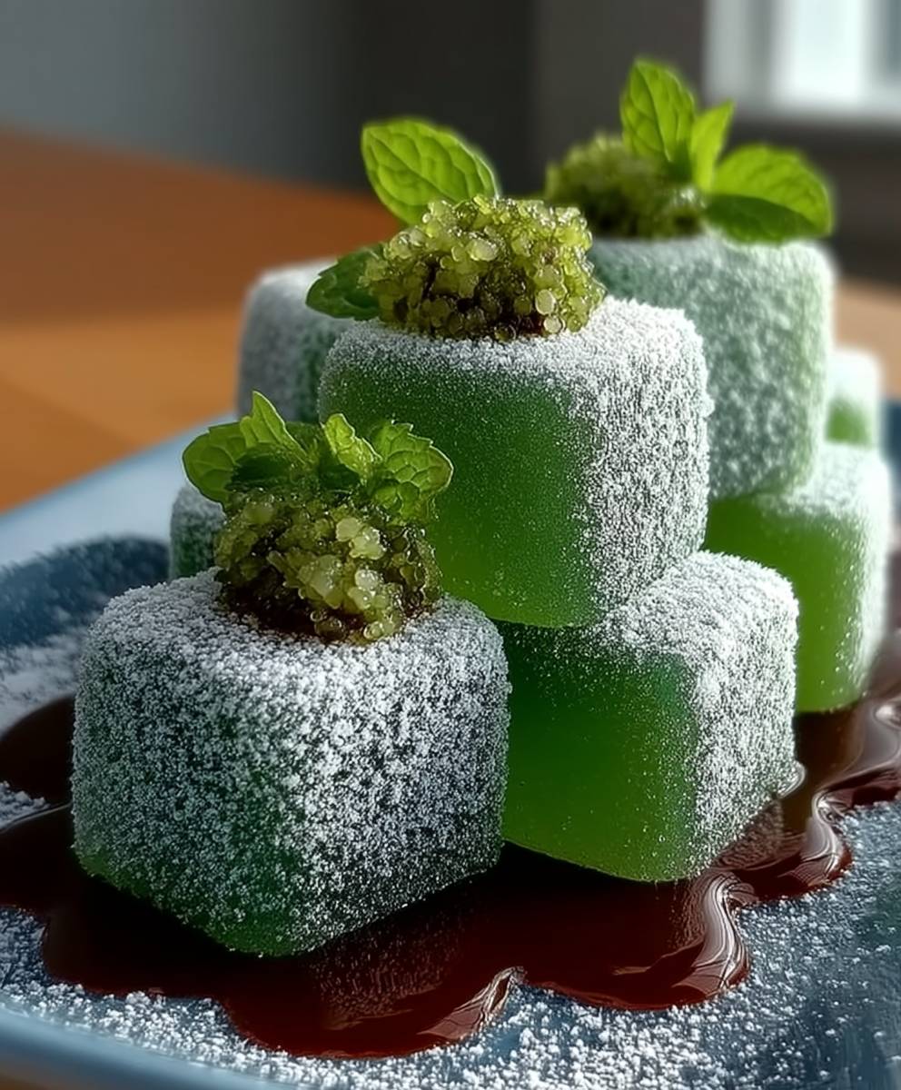 Bonbons à la menthe maison