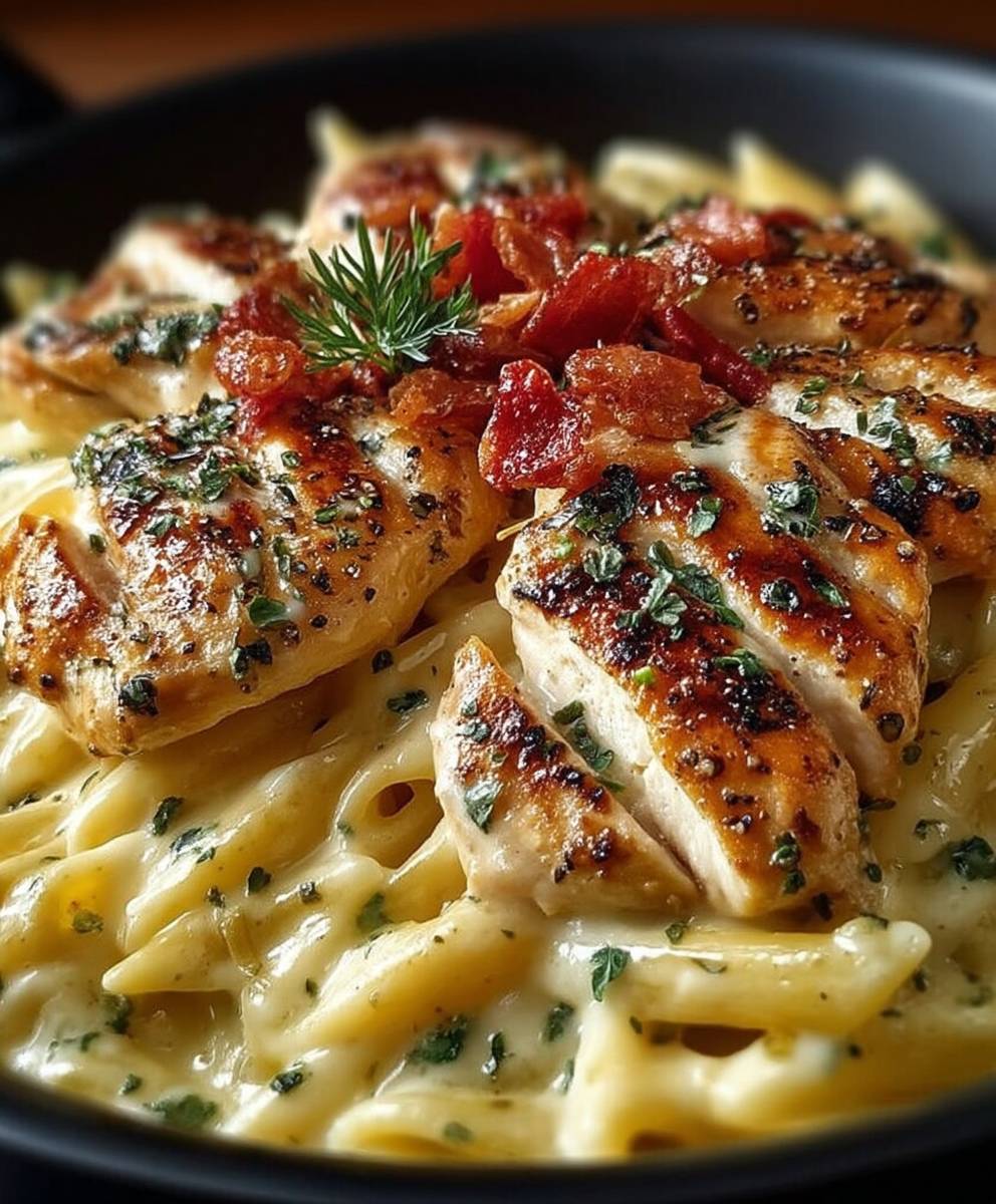 Creamy Italian Chicken Pasta