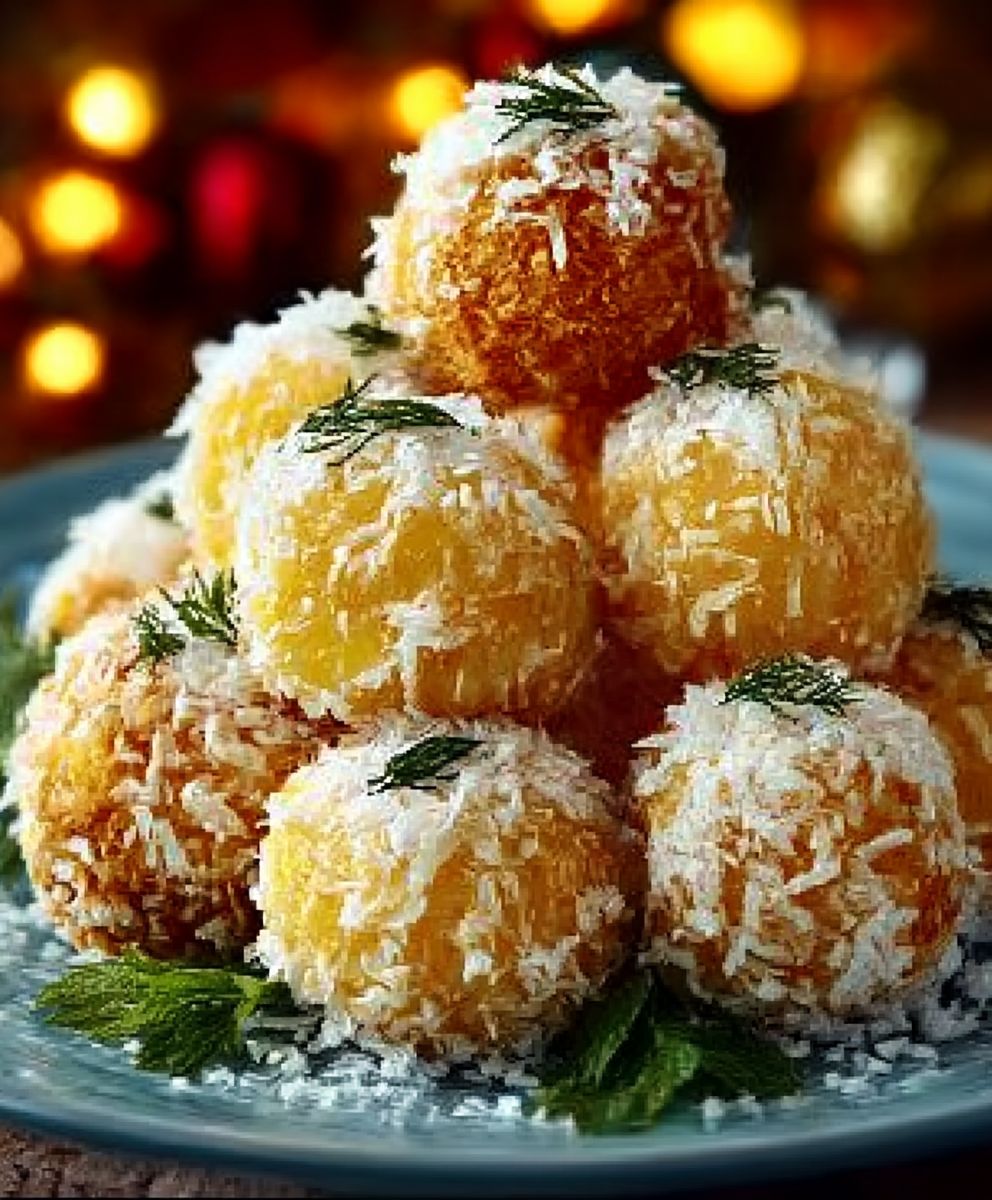 Pineapple Christmas Balls