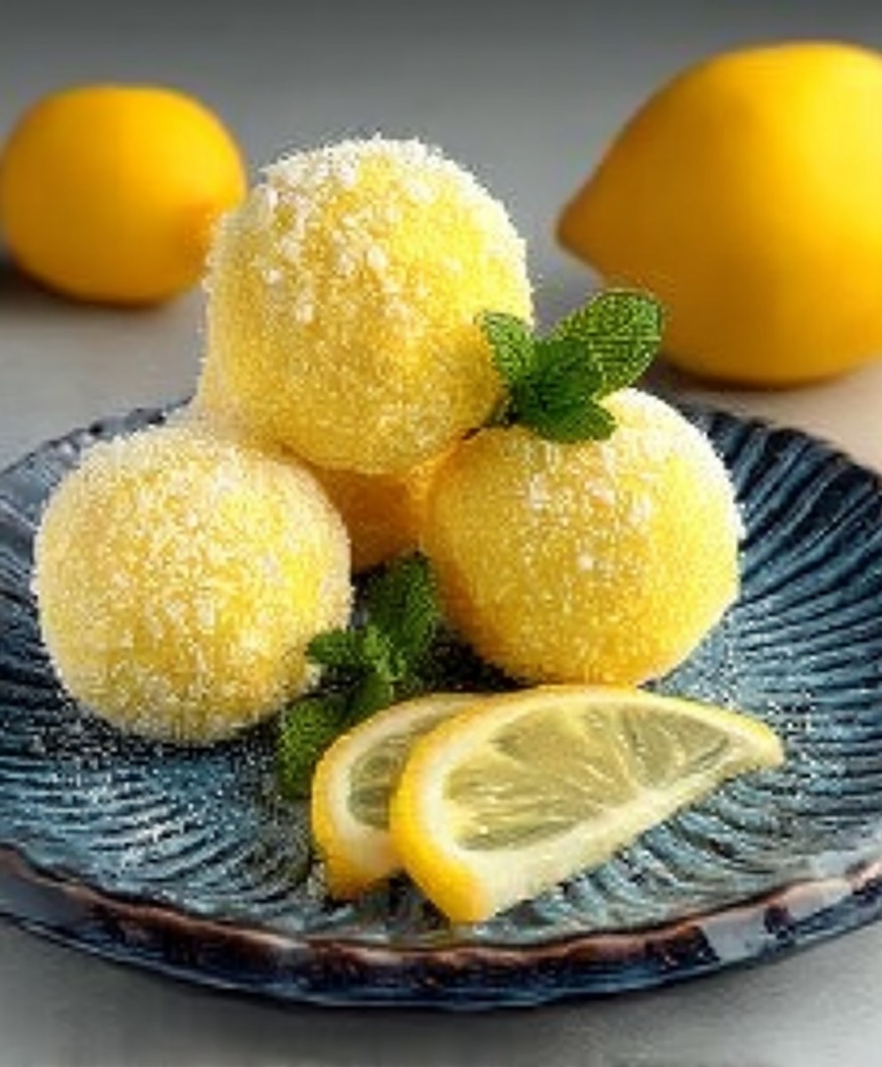 Truffes au citron faciles