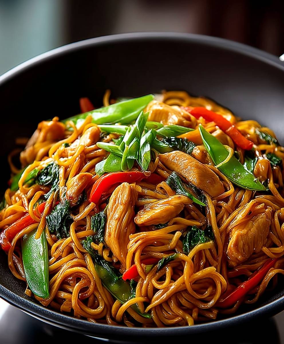 Easy Chicken Lo Mein