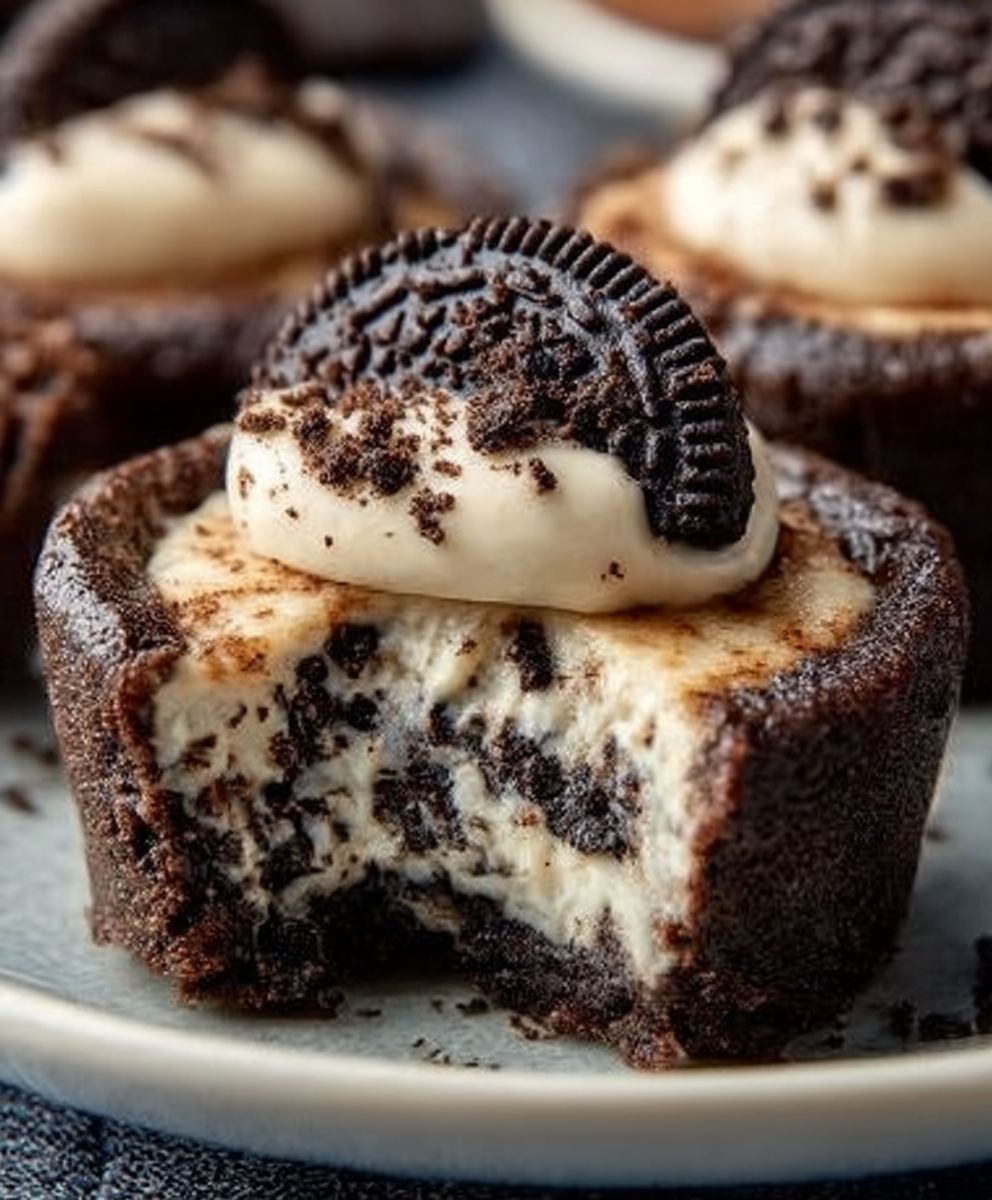 Oreo Cheesecake Cookie Cups