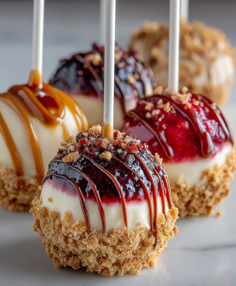 No-Bake Cheesecake Pops