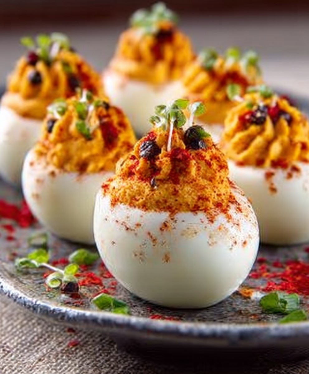 Million Dollar Deviled Eggs