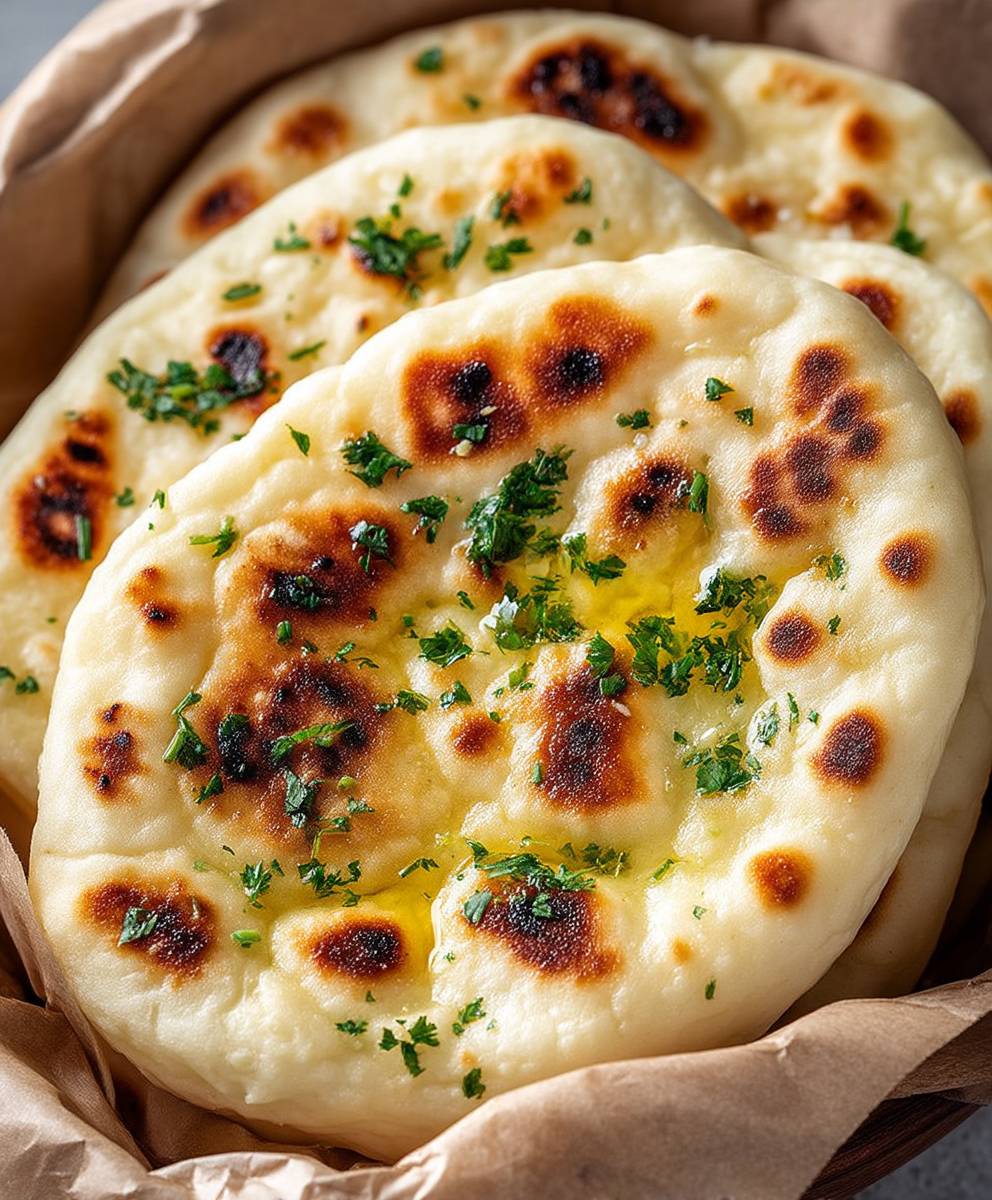 Greek Yogurt Naan