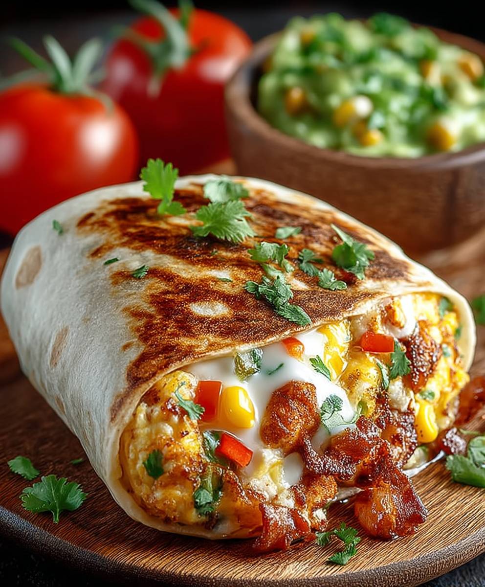 High-Protein Breakfast Burritos