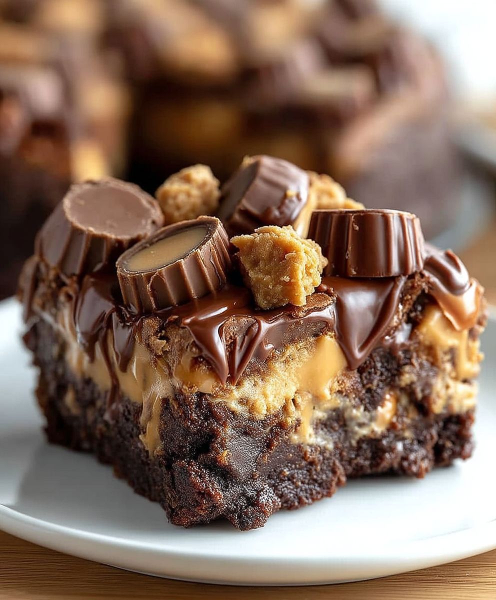 Reese’s Earthquake Cake