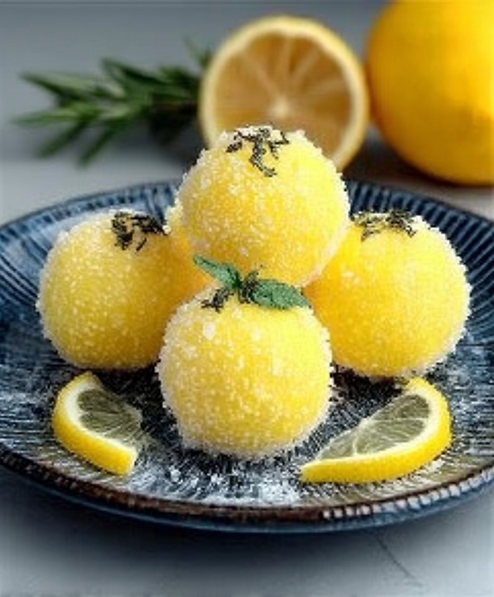Truffes au citron faciles