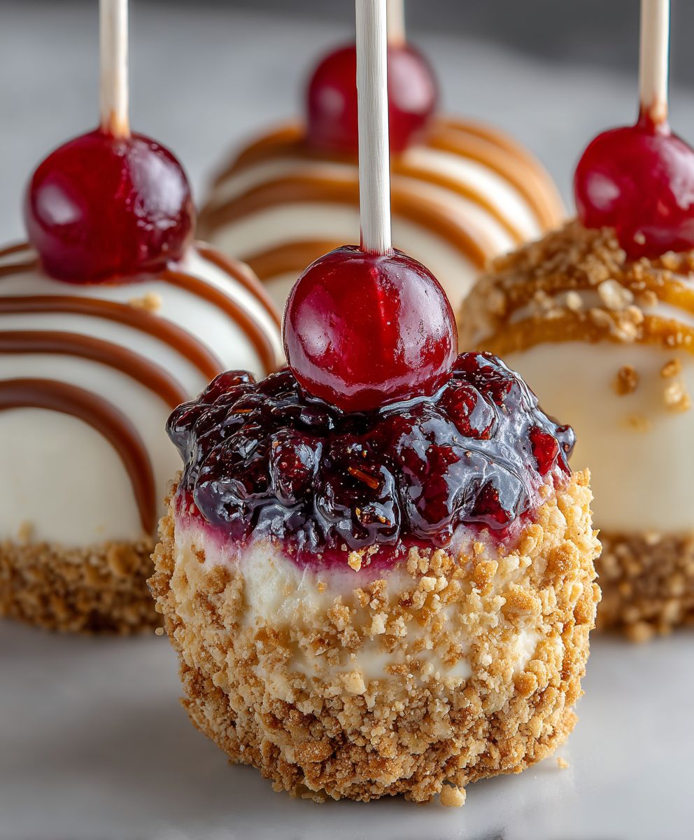No-Bake Cheesecake Pops