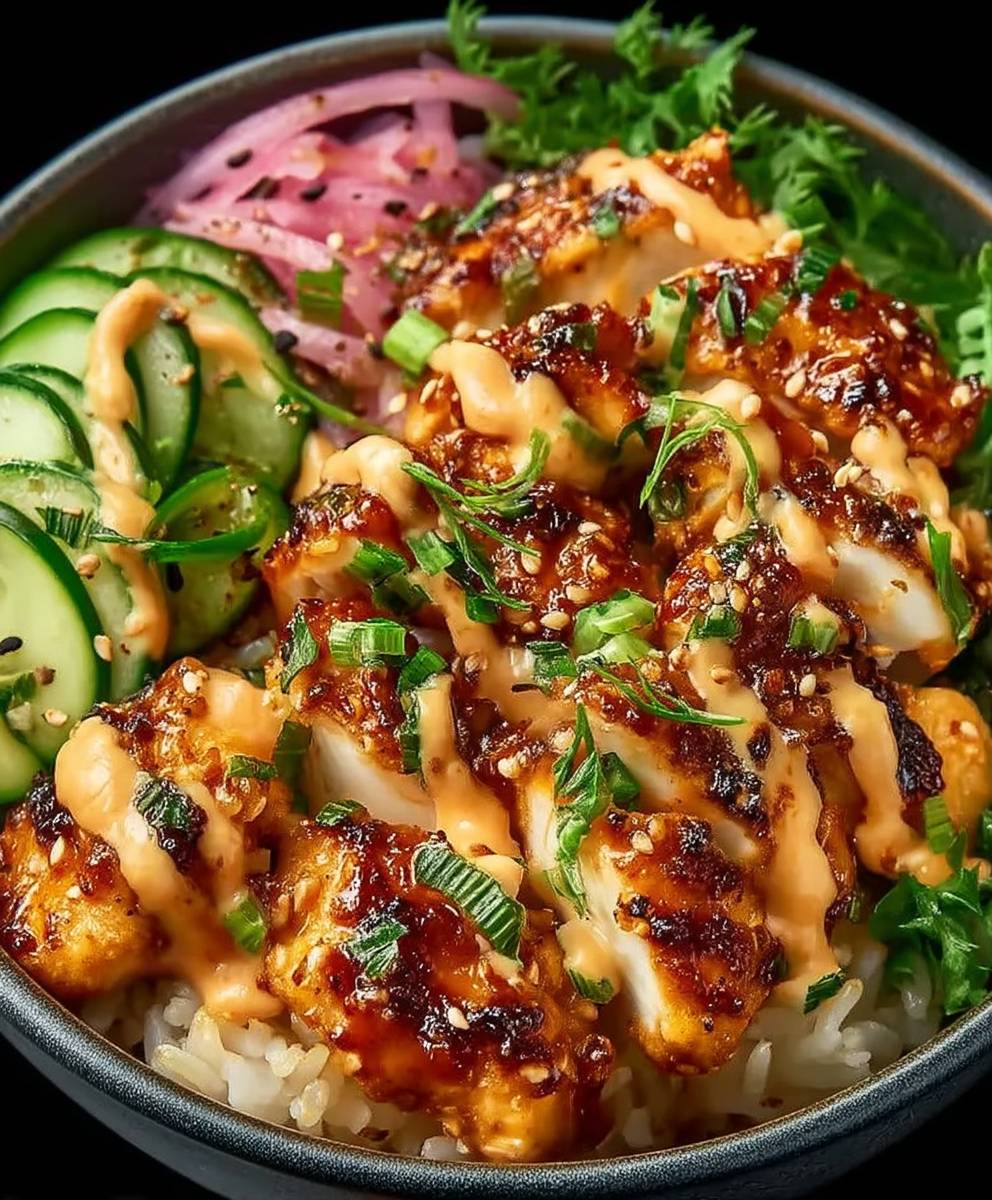 Bang Bang Chicken Bowl