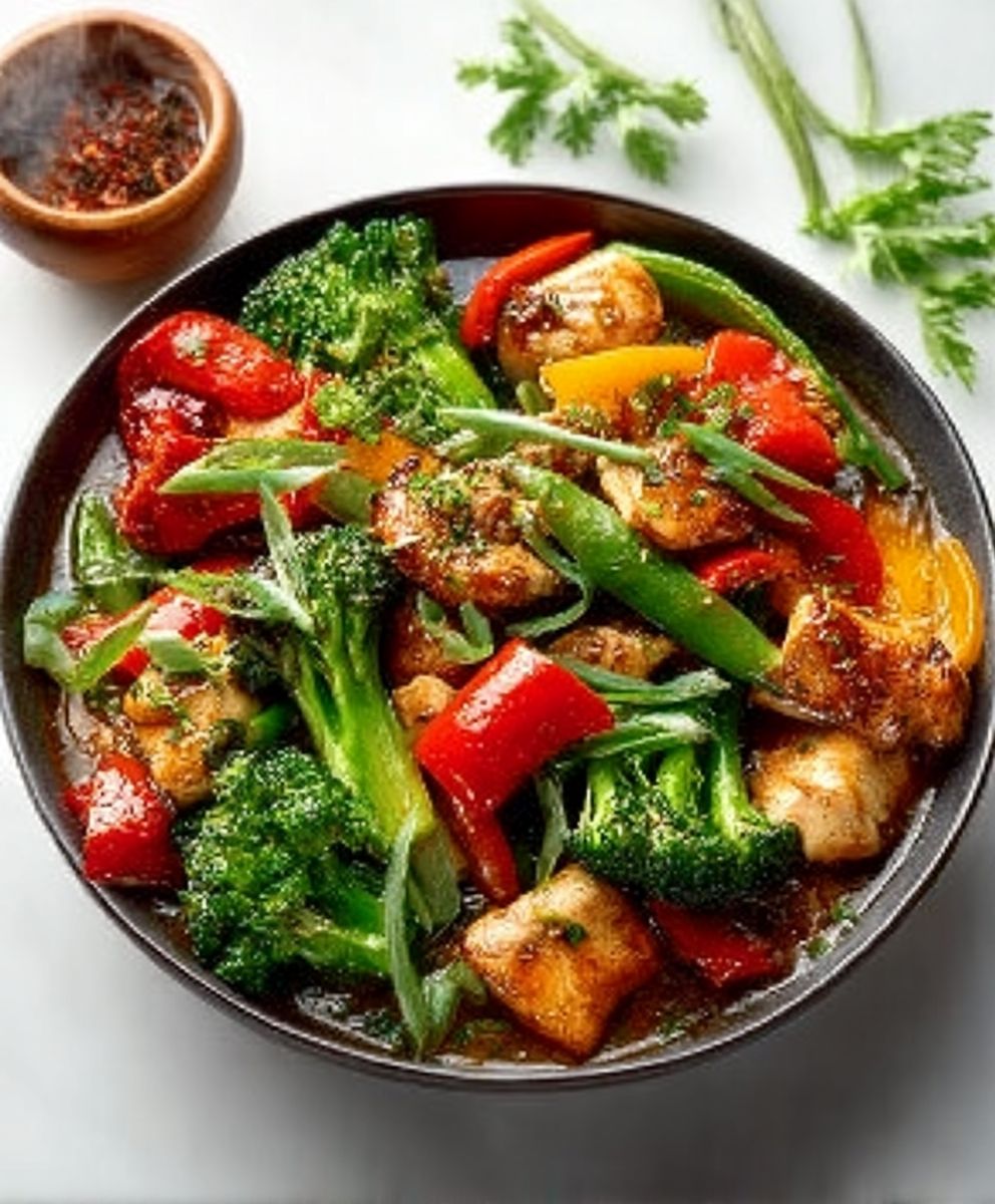 Paleo Chicken Vegetable Stir Fry