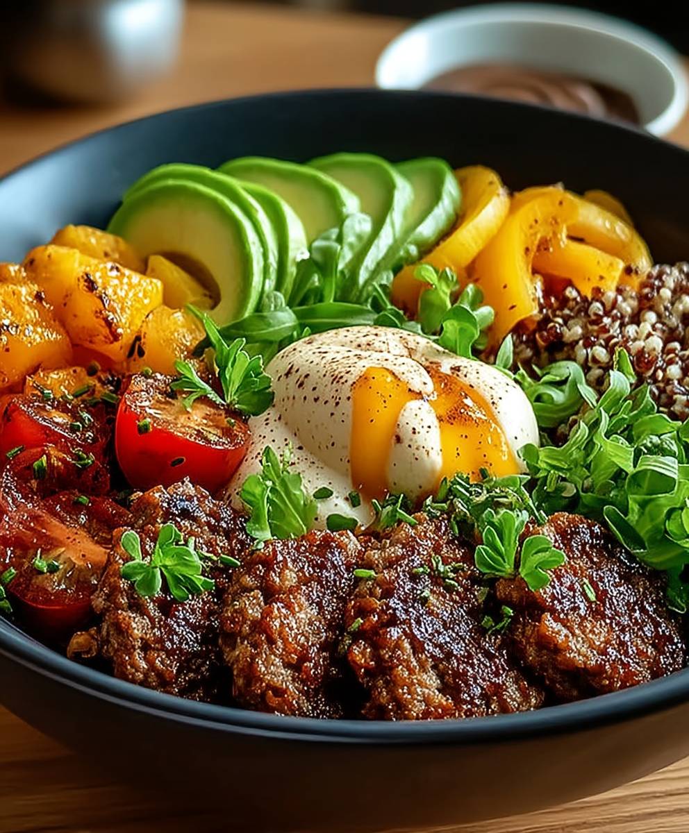 Burger Bowls for Healthy Eating