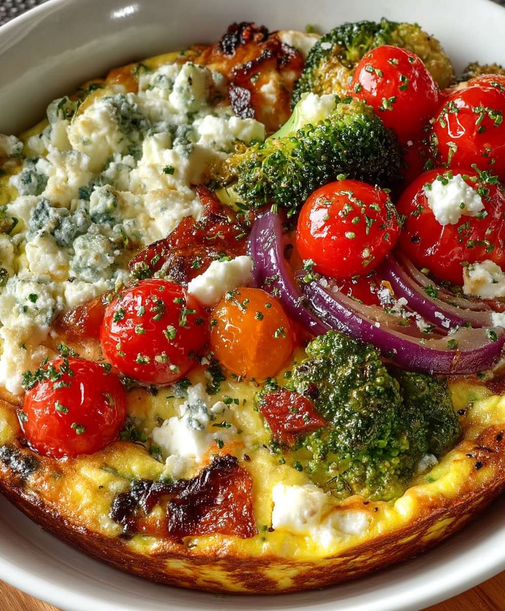 High-Protein Veggie Bake
