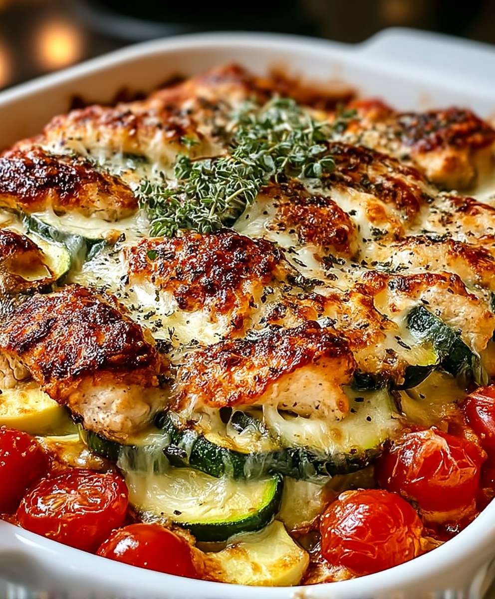 Chicken Zucchini Bake