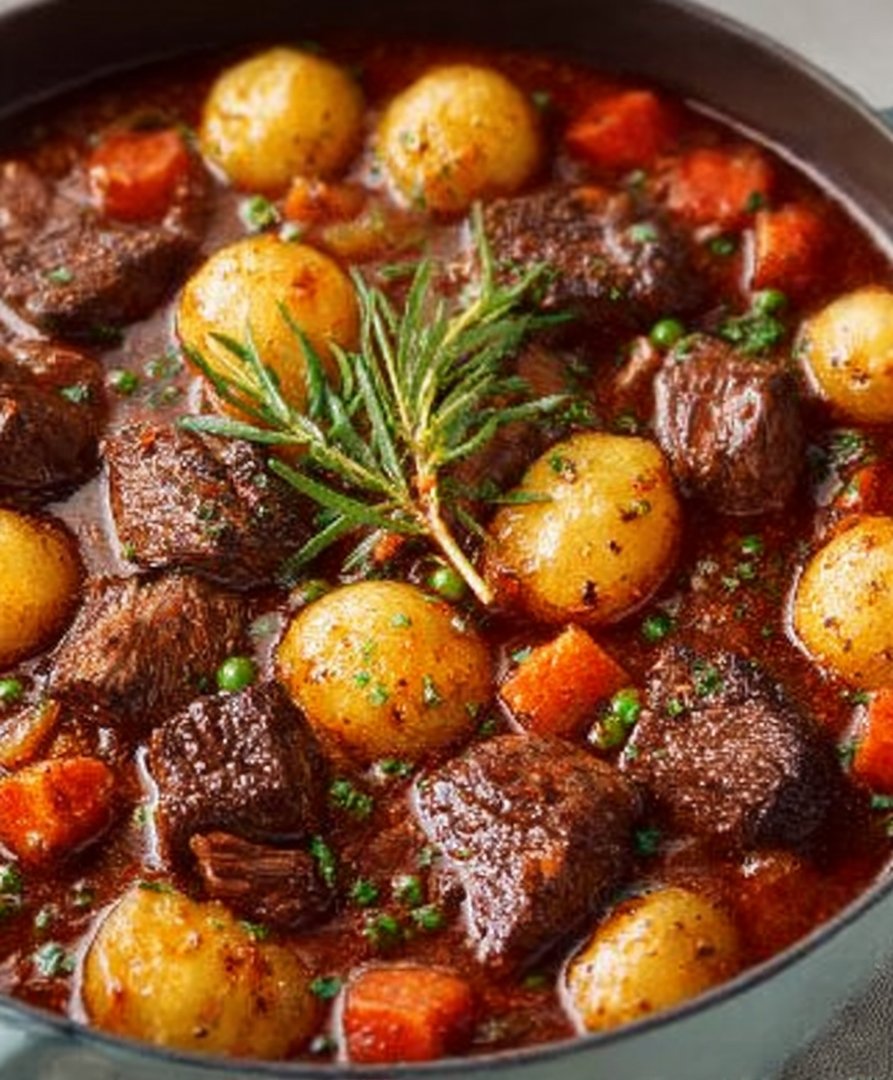 French Beef Stew with Cranberry Juice With Vinegar: A Hearty Recipe for Comfort Food image 2