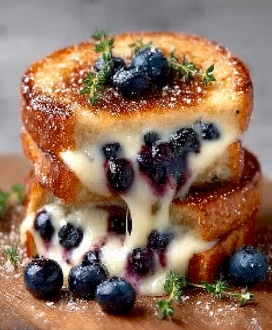 Gourmet Blueberry Grilled Cheese: A Unique Twist on a Classic Favorite image 2