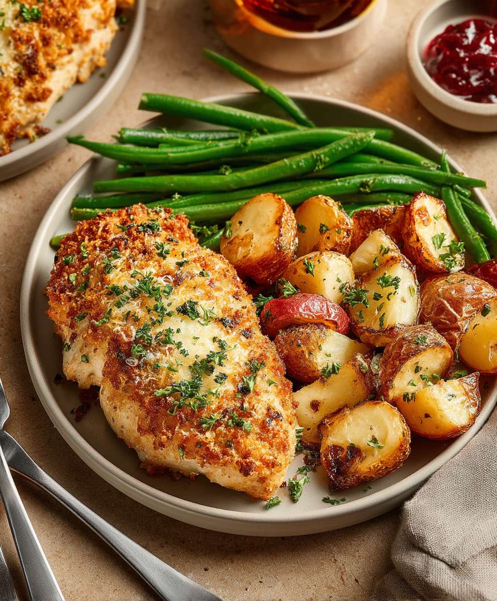 Parmesan Crusted Chicken Sheet Pan Dinner – Easy One-Pan Recipe image 2