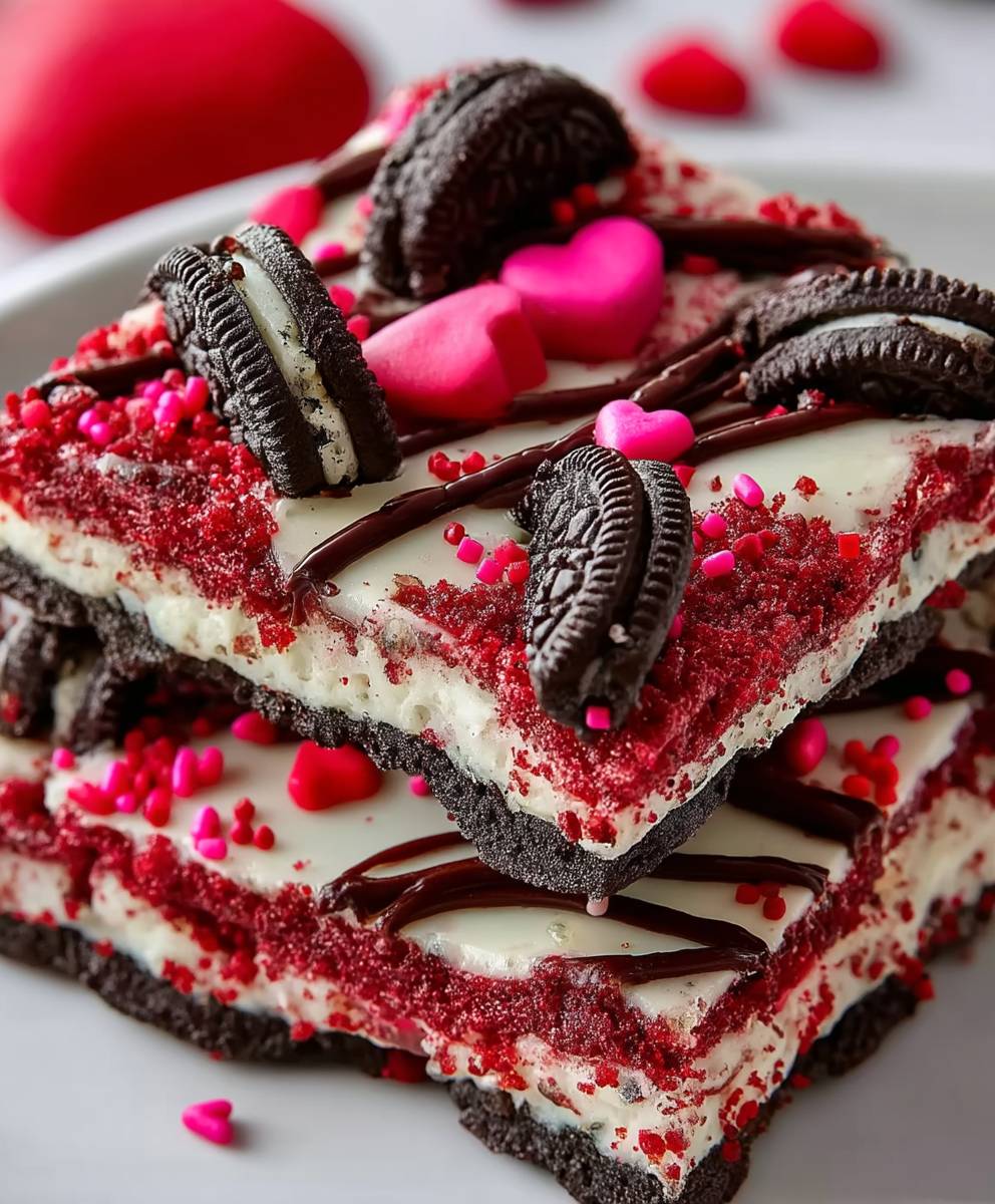 Valentine’s Day Oreo Cookie Bark image 2