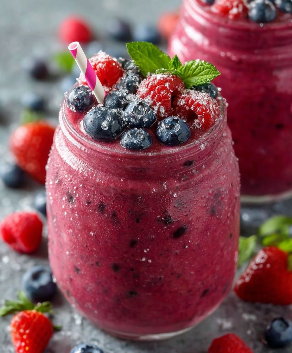 Healthy Berry Breakfast Smoothie image 2
