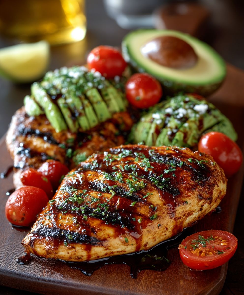 California Avocado Grilled Chicken | Easy Healthy Chicken Dinner Recipe image 2