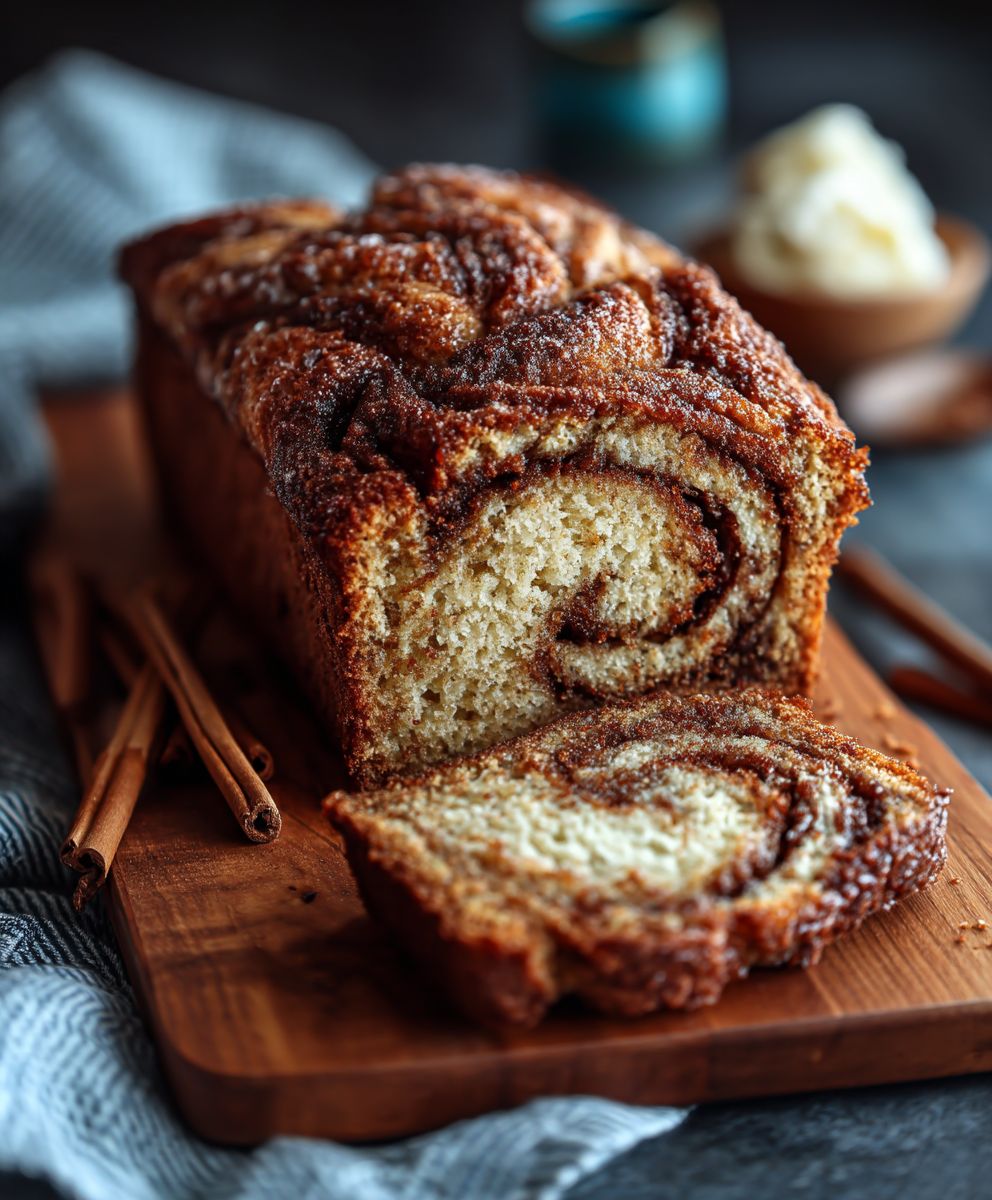 Cinnamon Swirl Banana Bread | Easy Sweet Homemade Brunch Recipe image 2